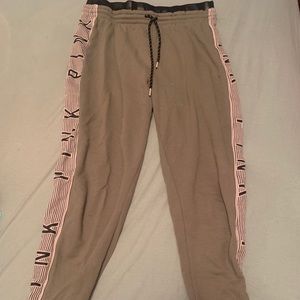 Pink joggers